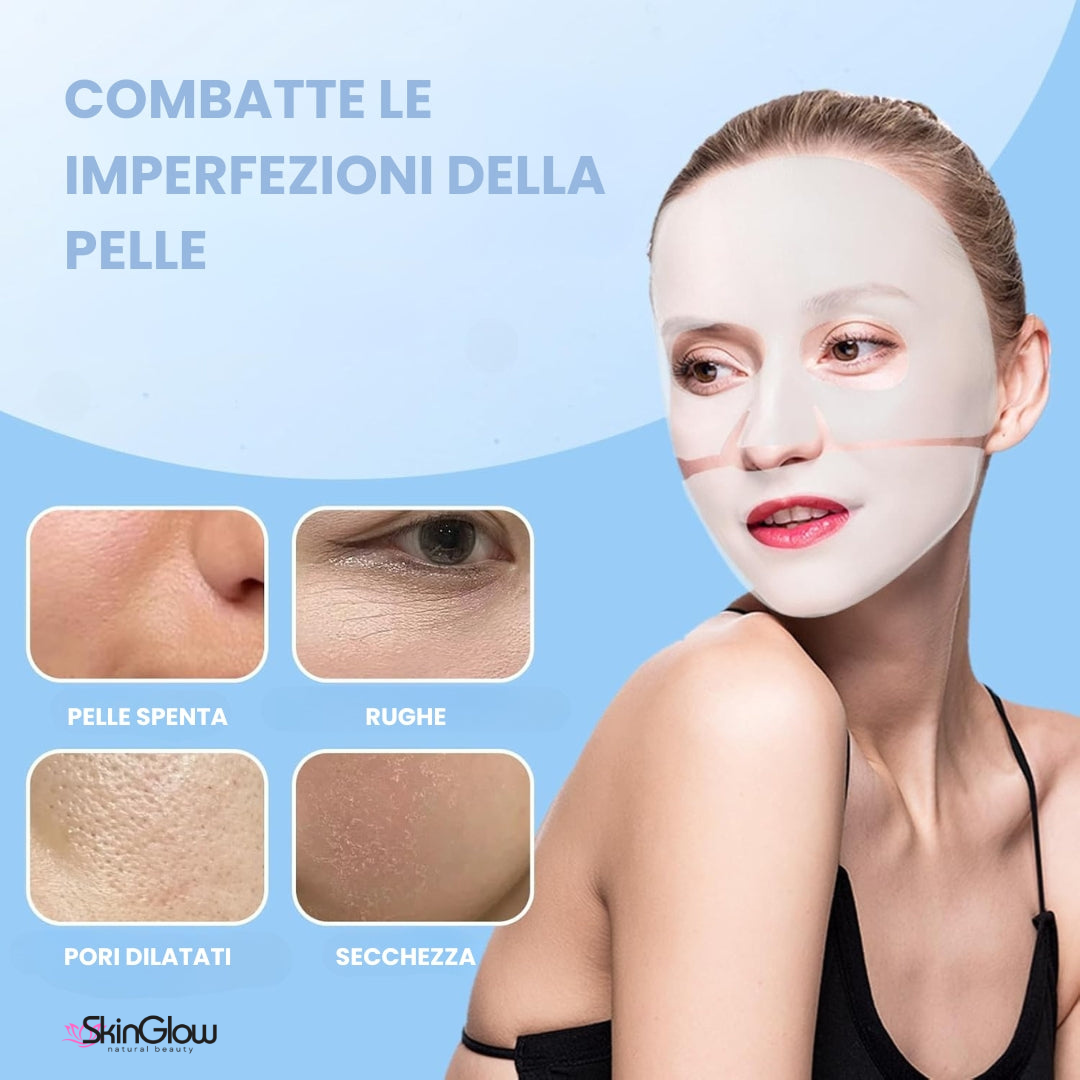 Maschera in cera contro le irritazioni cutanee