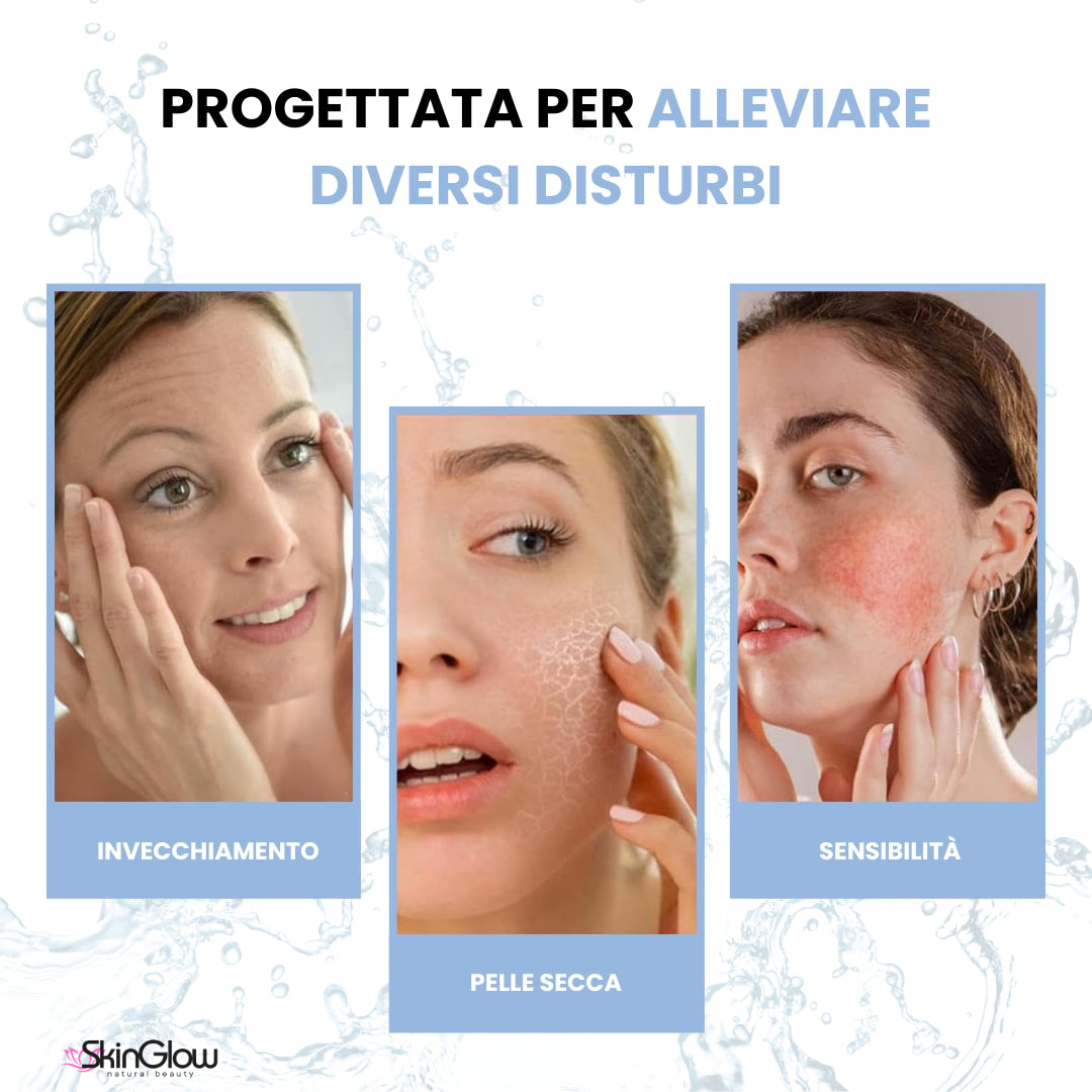 Maschera in cera contro le irritazioni cutanee