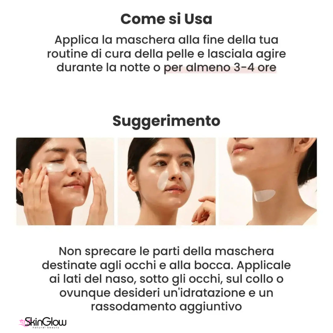 Maschera in cera contro le irritazioni cutanee